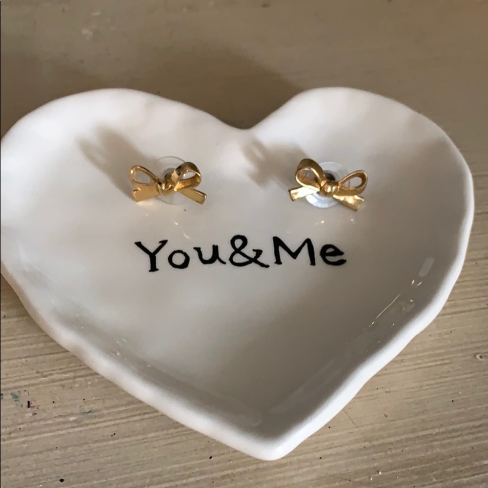 Kate spade bow stud earrings